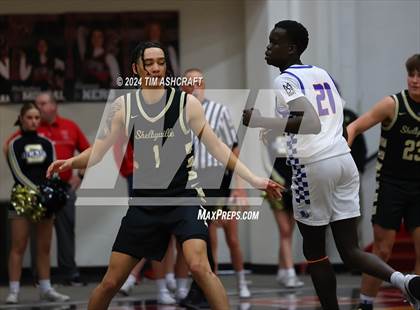 Thumbnail 2 in Shelbyville vs Whiteland (IHSAA 4A Sectional 14 Round 1) photogallery.