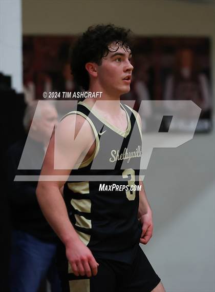 Thumbnail 2 in Shelbyville vs Whiteland (IHSAA 4A Sectional 14 Round 1) photogallery.