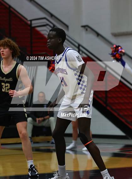 Thumbnail 1 in Shelbyville vs Whiteland (IHSAA 4A Sectional 14 Round 1) photogallery.