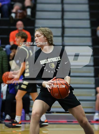 Thumbnail 2 in Shelbyville vs Whiteland (IHSAA 4A Sectional 14 Round 1) photogallery.