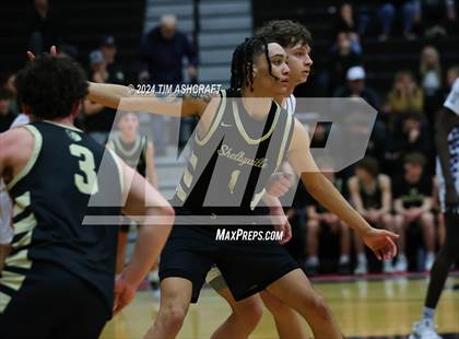 Thumbnail 2 in Shelbyville vs Whiteland (IHSAA 4A Sectional 14 Round 1) photogallery.