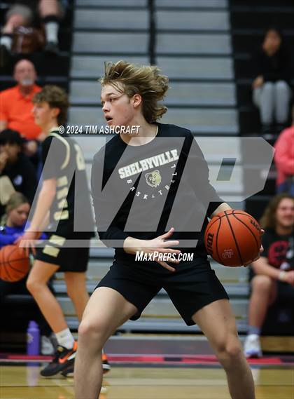 Thumbnail 1 in Shelbyville vs Whiteland (IHSAA 4A Sectional 14 Round 1) photogallery.
