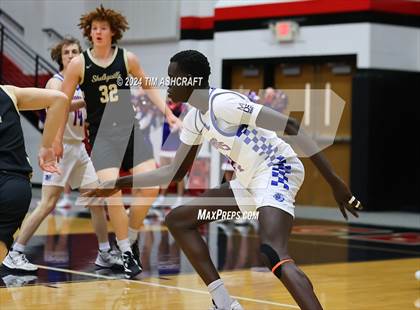 Thumbnail 3 in Shelbyville vs Whiteland (IHSAA 4A Sectional 14 Round 1) photogallery.