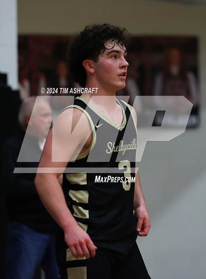 Thumbnail 1 in Shelbyville vs Whiteland (IHSAA 4A Sectional 14 Round 1) photogallery.