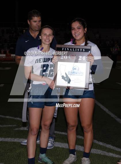 Thumbnail 2 in Orange Lutheran vs. Newport Harbor (CIF-SS Division 1 Final) photogallery.