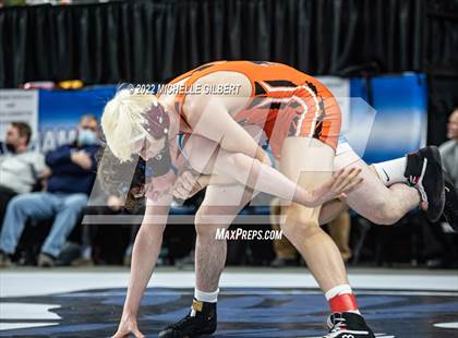 Thumbnail 2 in NYSPHSAA D2 State Championship Wrestling Round 3 photogallery.