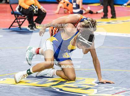 Thumbnail 1 in NYSPHSAA D2 State Championship Wrestling Round 3 photogallery.