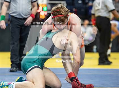 Thumbnail 1 in NYSPHSAA D2 State Championship Wrestling Round 3 photogallery.
