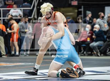 Thumbnail 1 in NYSPHSAA D2 State Championship Wrestling Round 3 photogallery.