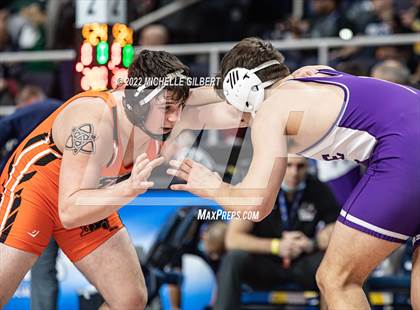 Thumbnail 2 in NYSPHSAA D2 State Championship Wrestling Round 3 photogallery.