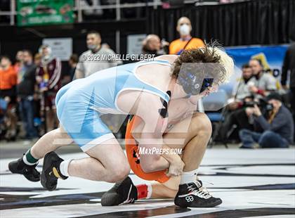 Thumbnail 3 in NYSPHSAA D2 State Championship Wrestling Round 3 photogallery.