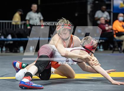 Thumbnail 3 in NYSPHSAA D2 State Championship Wrestling Round 3 photogallery.