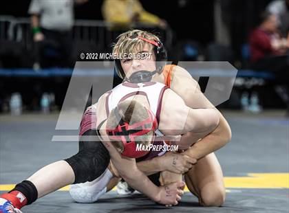 Thumbnail 1 in NYSPHSAA D2 State Championship Wrestling Round 3 photogallery.