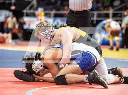 Thumbnail 3 in NYSPHSAA D2 State Championship Wrestling Round 3 photogallery.