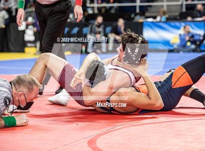 Thumbnail 2 in NYSPHSAA D2 State Championship Wrestling Round 3 photogallery.