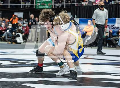Thumbnail 3 in NYSPHSAA D2 State Championship Wrestling Round 3 photogallery.