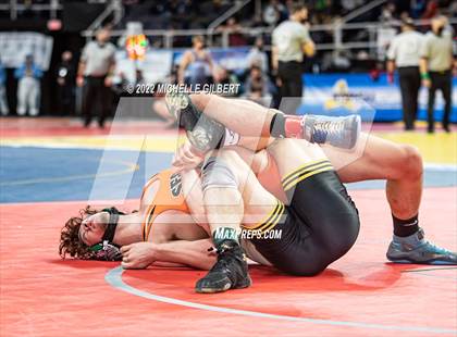Thumbnail 2 in NYSPHSAA D2 State Championship Wrestling Round 3 photogallery.