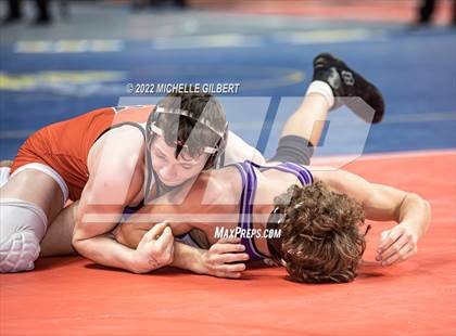 Thumbnail 3 in NYSPHSAA D2 State Championship Wrestling Round 3 photogallery.