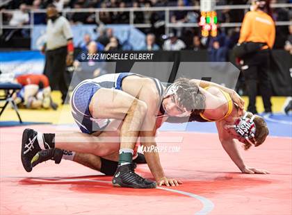 Thumbnail 1 in NYSPHSAA D2 State Championship Wrestling Round 3 photogallery.