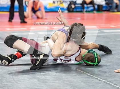 Thumbnail 2 in NYSPHSAA D2 State Championship Wrestling Round 3 photogallery.