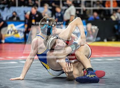 Thumbnail 3 in NYSPHSAA D2 State Championship Wrestling Round 3 photogallery.