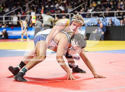 Thumbnail 2 in NYSPHSAA D2 State Championship Wrestling Round 3 photogallery.