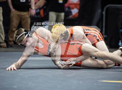 Thumbnail 2 in NYSPHSAA D2 State Championship Wrestling Round 3 photogallery.
