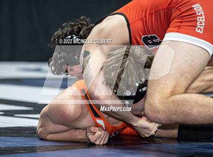 Thumbnail 1 in NYSPHSAA D2 State Championship Wrestling Round 3 photogallery.