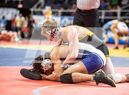Thumbnail 1 in NYSPHSAA D2 State Championship Wrestling Round 3 photogallery.