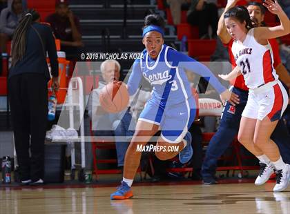 Thumbnail 3 in Serra vs. Redondo Union (Battle at the Beach) photogallery.