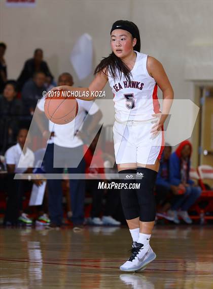 Thumbnail 3 in Serra vs. Redondo Union (Battle at the Beach) photogallery.