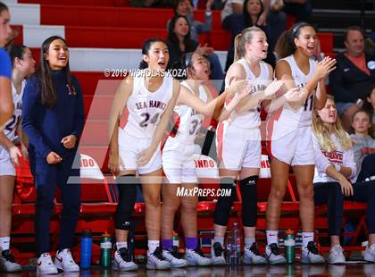 Thumbnail 2 in Serra vs. Redondo Union (Battle at the Beach) photogallery.