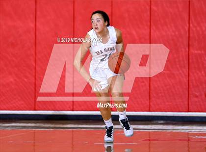 Thumbnail 3 in Serra vs. Redondo Union (Battle at the Beach) photogallery.