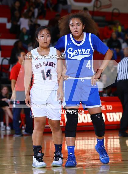 Thumbnail 2 in Serra vs. Redondo Union (Battle at the Beach) photogallery.