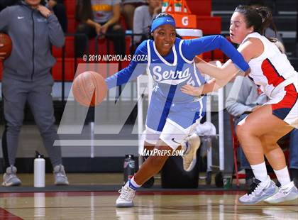 Thumbnail 2 in Serra vs. Redondo Union (Battle at the Beach) photogallery.