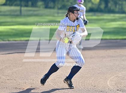 Thumbnail 3 in Delta vs. Daleville (Delaware County Tournament Semifinal) photogallery.
