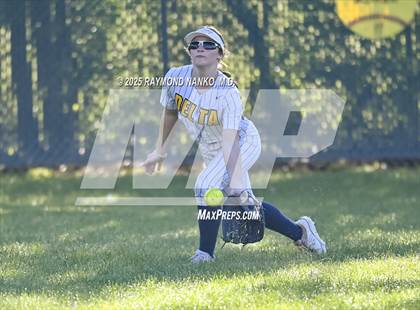 Thumbnail 3 in Delta vs. Daleville (Delaware County Tournament Semifinal) photogallery.