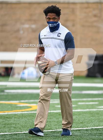 Thumbnail 2 in Clover vs Dorman (Scrimmage) photogallery.