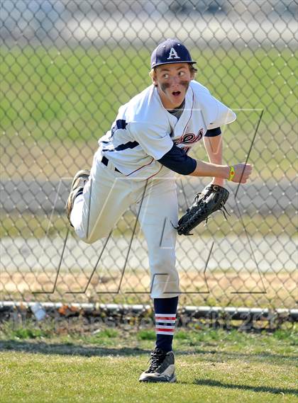 Thumbnail 2 in Rains vs Allen JV (Leonard Tournament) photogallery.