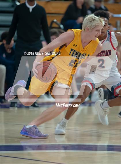 Thumbnail 1 in Temecula Valley vs. Christian photogallery.