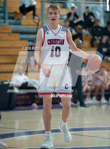 Thumbnail 1 in Temecula Valley vs. Christian photogallery.