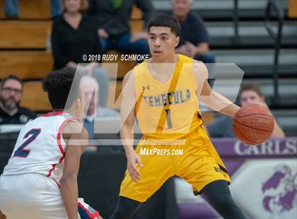 Thumbnail 3 in Temecula Valley vs. Christian photogallery.