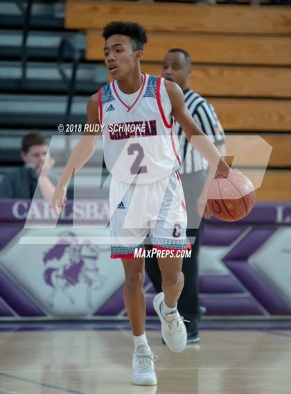 Thumbnail 1 in Temecula Valley vs. Christian photogallery.