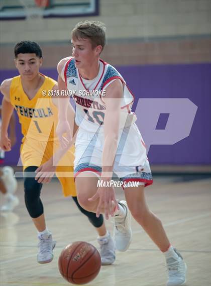 Thumbnail 3 in Temecula Valley vs. Christian photogallery.