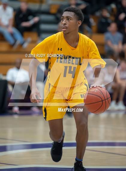 Thumbnail 1 in Temecula Valley vs. Christian photogallery.