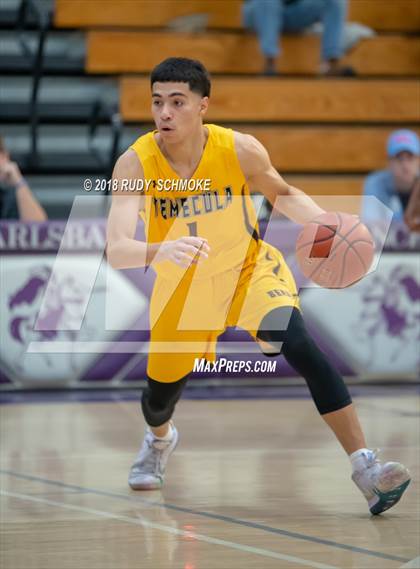 Thumbnail 2 in Temecula Valley vs. Christian photogallery.