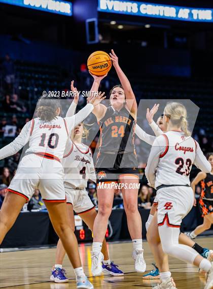 Thumbnail 1 in Burlington vs. Del Norte (CHSAA 2A Great 8) photogallery.