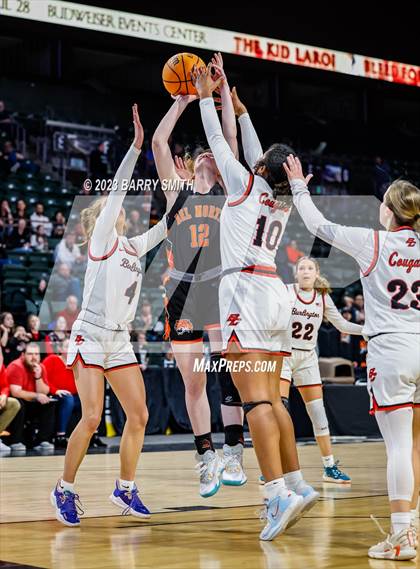 Thumbnail 2 in Burlington vs. Del Norte (CHSAA 2A Great 8) photogallery.