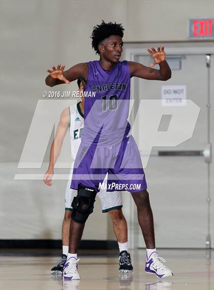 Thumbnail 2 in Pasadena vs. Angelton (McDonald's Texas Invitational) photogallery.