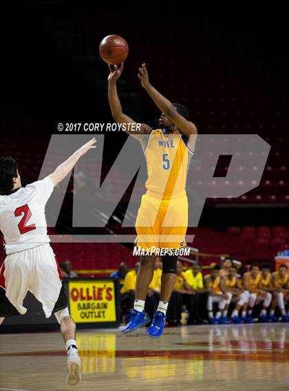 Thumbnail 3 in Wise vs. Quince Orchard (MPSSAA 4A Semifinal) photogallery.